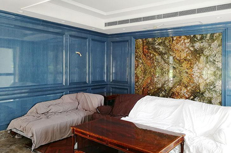 又一豪裝案例深圳蛇口伍茲公寓4層復式豪宅樣板房