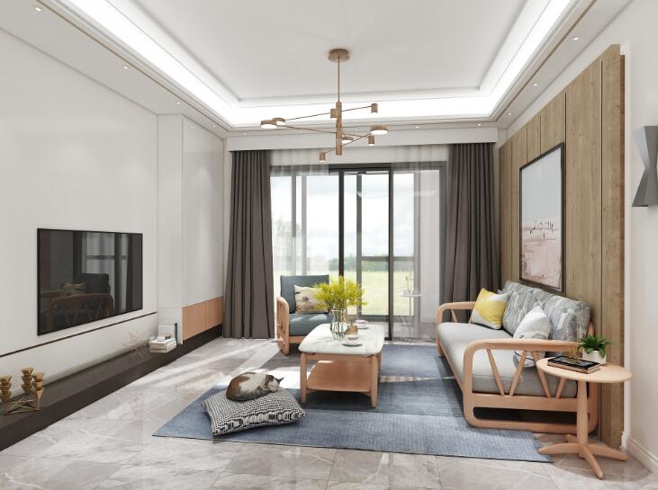 鑫江水青花都-固裝家具定制案例